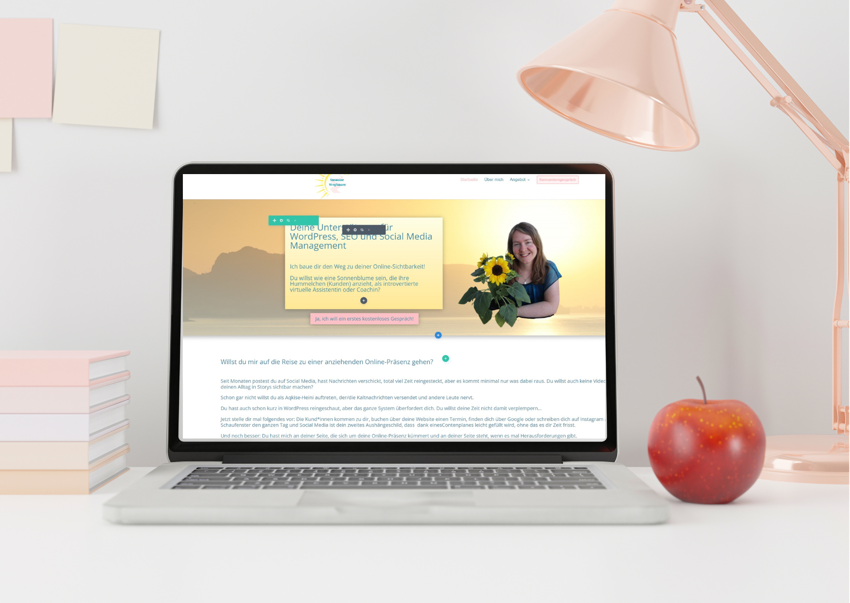 Virtuelle Assistenz Webdesign, SEO & Social Media
