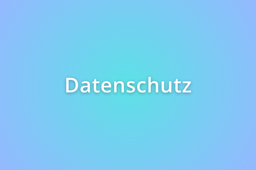 Datenschutz